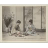 Deux femmes prenant le thé